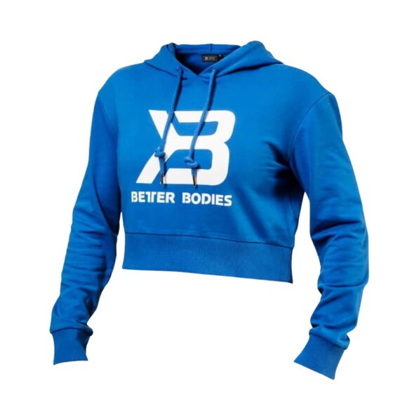 Cropped Hoodie, bright blue, Better Bodies, Size Small - Picture 3 of 15